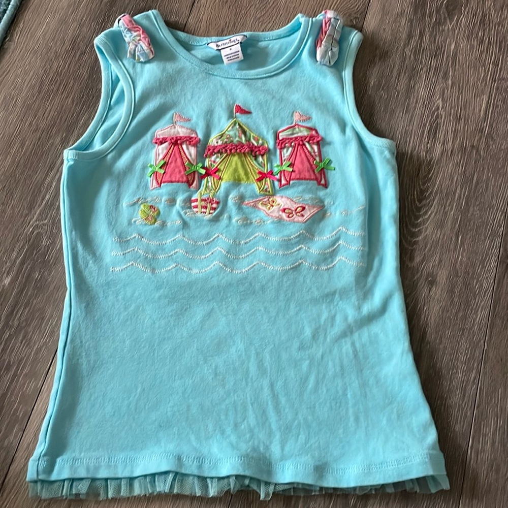 Hartstrings size 8 girl tank top